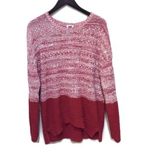 Caslon 3 for $25  Oversized knit Red Sweater